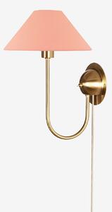 Globen Lighting - Vägglampa Iris - Rosa - Vägglampor - Från Homeroom