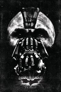 Konsttryck The Dark Knight Trilogy - Bane Mask