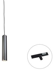 Design Hänglampa Svart Inkl. Skena Adapter 1-Fas - Slimline Tuba Small
