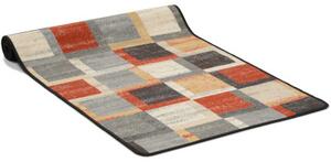 Kvadrat orange - gångmatta på metervara