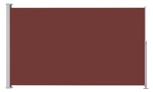 Infällbar sidomarkis 180x300 cm brun - Brun