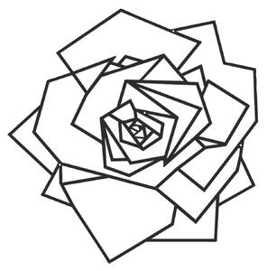 Väggdekor Geometrisk Ros Blomma