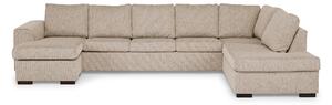 CONNECT U-soffa XXL med Divan Vänster Beige -