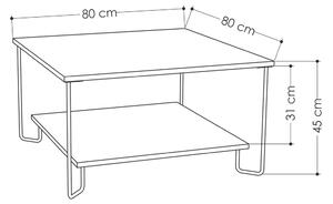 Lågbord Decortie Coffee Table - Marbo Coffee Table - Oak