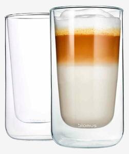 Blomus - Latte Macchiatoglas Nero 32 ml 2-pack - Transparent - Koppar & muggar - Från Homeroom