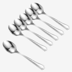 Dorre - Dessertsked 6-pack - Silver - Bestick - Från Homeroom