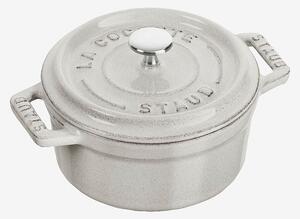 Staub - Gryta La Cocotte rund 10 cm, 0,25 L - Grå - Grytor & kastruller - Från Homeroom