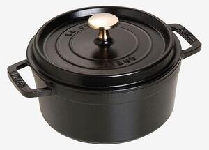 Staub - Gryta La Cocotte rund 18 cm, 1,7 l - Svart - Grytor & kastruller - Från Homeroom