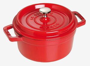 Staub - Gryta La Cocotte rund 22 cm, 2,6 l - Röd - Grytor & kastruller - Från Homeroom