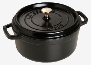 Staub - Gryta La Cocotte rund 24 cm, 3,8 l - Svart - Grytor & kastruller - Från Homeroom