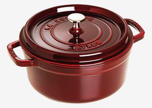 Staub - Gryta La Cocotte rund 24 cm, 3,8 l - Röd - Grytor & kastruller - Från Homeroom