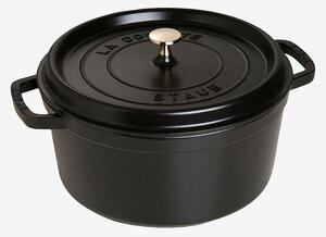 Staub - Gryta La Cocotte rund 28 cm, 6,7 l - Svart - Grytor & kastruller - Från Homeroom