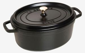 Staub - Gryta La Cocotte oval 31 cm, 5,5 l - Svart - Grytor & kastruller - Från Homeroom