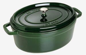 Staub - Gryta La Cocotte oval 31 cm, 5,5 l - Grön - Grytor & kastruller - Från Homeroom