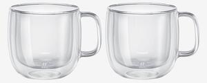 ZWILLING - Cappuccinokopp / tekopp Sorrento Plus 450 ml 2-pack - Transparent - Koppar & muggar - Från Homeroom