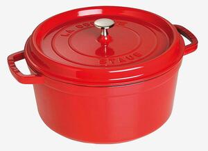 Staub - Gryta La Cocotte rund 30 cm, 8,35 l - Röd - Grytor & kastruller - Från Homeroom