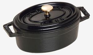 Staub - Gryta La Cocotte oval 11 cm, 0,25 l - Svart - Grytor & kastruller - Från Homeroom