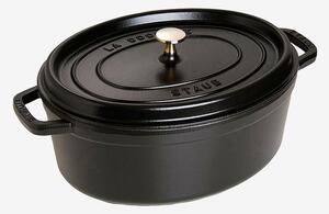 Staub - Gryta La Cocotte oval 33 cm, 6,7 l - Svart - Grytor & kastruller - Från Homeroom