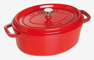 Staub - Gryta La Cocotte oval 33 cm, 6,7 l - Röd - Grytor & kastruller - Från Homeroom