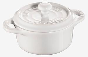 Staub - Minigryta rund 10 cm 0,2 l - Vit - Grytor & kastruller - Från Homeroom