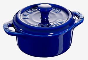 Staub - Minigryta rund 10 cm 0,2 l - Blå - Grytor & kastruller - Från Homeroom