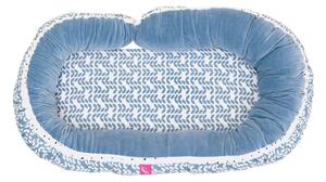 MOTHERHOOD - Nest och pillow för baby JUNIOR$12i1 blå