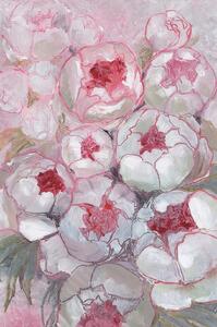 Pelcasa - Poster Nuria Bouquet Of Peonies In Pink - Beige - Posters - Från Homeroom