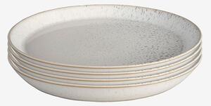 Denby - Tallrik Kiln Ø 28 cm 4-pack - Beige - Tallrikar - Från Homeroom