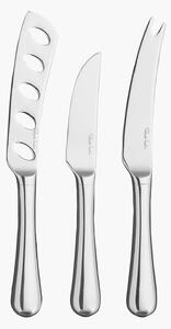 Robert Welch - Ostknivar Gourmet Radford Bright, set i 3 delar - Silver - Bestick - Från Homeroom