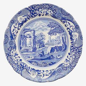 Spode - Tallrik Blue Italian Ø 27 cm - Blå - Tallrikar - Från Homeroom