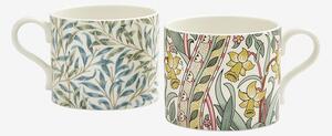 Spode - Mugg Morris & Co Daffodil & Willow Bough 2-pack - Flerfärgad - Koppar & muggar - Från Homeroom