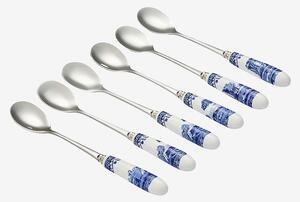 Spode - Tesked Blue Italian 6-pack - Blå - Bestick - Från Homeroom