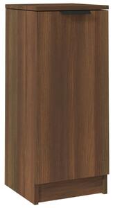 Byrå brun ek 30x30x70 cm konstruerat trä