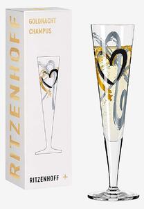 Ritzenhoff - Champagneglas Goldnacht NO:1 - Transparent - Vinglas - Från Homeroom