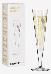 Ritzenhoff - Champagneglas Goldnacht NO:18 - Transparent - Vinglas - Från Homeroom