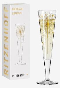 Ritzenhoff - Champagneglas Goldnacht NO:5 - Transparent - Vinglas - Från Homeroom