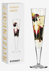 Ritzenhoff - Champagneglas Goldnacht NO:27 - Transparent - Vinglas - Från Homeroom