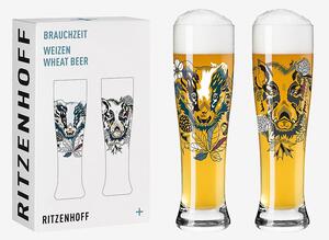 Ritzenhoff - Ölglas Brauchzeit 2-pack NO; 4 - Transparent - Ölglas - Från Homeroom