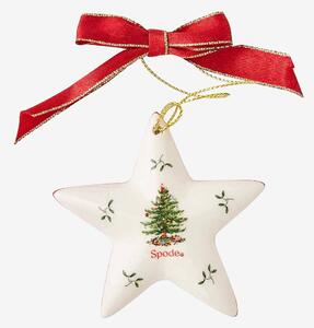 Spode - Juldekoration Stjärna Christmas Tree höjd 7 cm - Vit - Julpynt - Från Homeroom