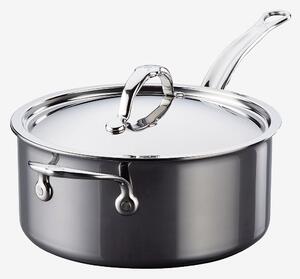 Hestan - Kastrull med lock NanoBond Ø 22 cm, 3,8 liter - Krom - Grytor & kastruller - Från Homeroom