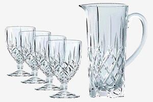 Nachtmann - Pitcher Set Noblesse i 5 delar - Transparent - Vinglas - Från Homeroom