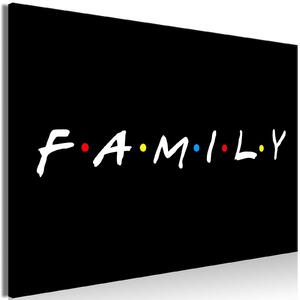 Canvas Tavla - Family Wide - 60x40