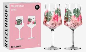 Ritzenhoff - Vinglas Sommersonett Leaf 2-pack - Transparent - Vinglas - Från Homeroom