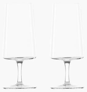 Venture Home - Glas Shine 2-pack - Transparent - Ölglas - Från Homeroom