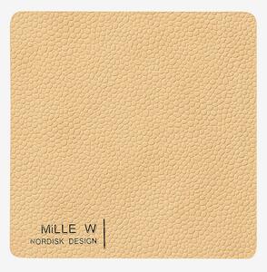 MiLLE W NORDISK DESIGN - Glasunderlägg fyrkant 4-pack - Beige - Bar- & drinktillbehör - Från Homeroom