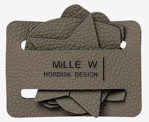 MiLLE W NORDISK DESIGN - Vinglasberlocker 4 st - Grå - Bar- & drinktillbehör - Från Homeroom