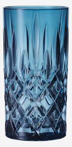 Nachtmann - Longdrink Noblesse Vintage Blue 39,5cl 2-pack - Blå - Drinkglas & shotglas - Från Homeroom