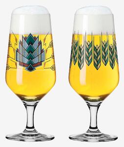 Ritzenhoff - Brauchzeit Ölglas Pils 2-p - Flerfärgad - Ölglas - Från Homeroom