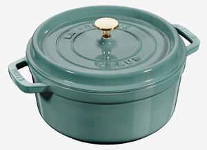 Staub - Gjutjärnsgryta 24 cm - Grön - Grytor & kastruller - Från Homeroom