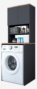 Hanah Home - Skåp för tvättmaskin Maya - Grå - Badrumsmöbler - Från Homeroom